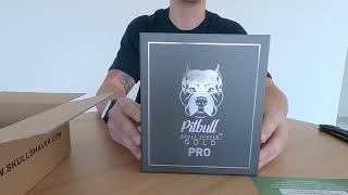 Customer Unboxing of the Skull Shaver Pitbull Gold PRO Shaver [upl. by Bollen]