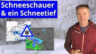 Schneeschauer Schneetief und das abrupte Frühwinterende [upl. by Graham159]