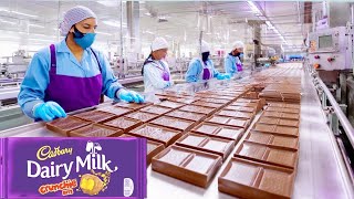 How Cadbury Dairy Milk Chocolate Is Made In FactoryHow Its MadeFactory Explored [upl. by Burney226]