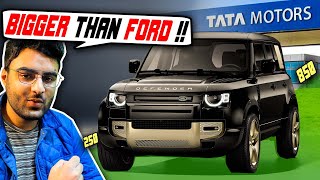 Land Rover made Tata Motors Indias Biggest Company  Bigger than Ford [upl. by Lednik]