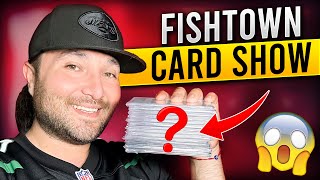 BUYING HEAVY AT A CARD SHOW IN PHILLY  FISHTOWN CARD SHOW VLOG [upl. by Christis]