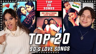 Such a Special time Latinos React to Top 20 90S BOLLYWOOD LOVE SONGS [upl. by Akselaw]