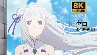 ReZERO S3 OP ｢Reweave｣ Creditless 8K Dolby 51 CC [upl. by Assereht399]