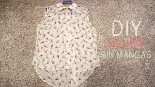 DIY Cómo hacer una blusa básica patrones de camisa gratis [upl. by Amadas]