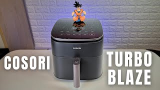 La mia nuova friggitrice ad aria con enorme Display Touch COSORI TURBO BLAZE recensione [upl. by Hallutama]