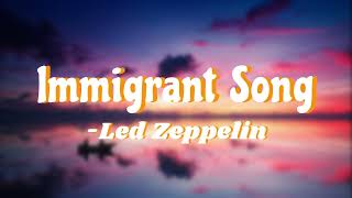 Led Zeppelin  Immigrant Song Thor Ragnarok Theme Song [upl. by Laureen367]