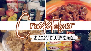 DUMP amp GO CROCKPOT APPETIZERS  QUICK amp EASY CROCKPOT RECIPES  CROCKTOBER [upl. by Colton]