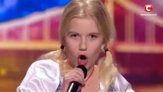 From TV programme “Ukraine’s Got Talent”  Very good yodelling by a young girl contestent [upl. by Tterrag]