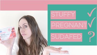 Can I take sudafed while pregnant PHARMACIST approved [upl. by Leuas]