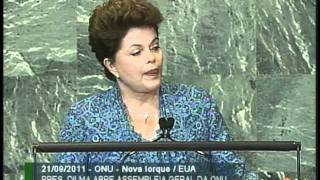 Melhores momentos do discurso da presidenta Dilma na ONU [upl. by Hadihahs]