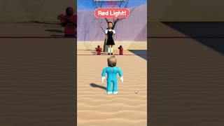 Red light green light squid game gameplay in roblox roblox shorts gaming youtube [upl. by Guendolen]