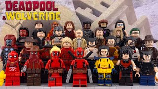 LEGO Deadpool amp Wolverine  How To Build All Main Characters [upl. by Elleivad]