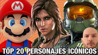 TOP 20 PERSONAJES ICÓNICOS DE LOS VIDEOJUEGOS PARA LOS BAFTA  Sasel  xbox  microsoft  sony [upl. by Ahsinom]