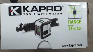 kapro 842GS prolaser bambino unboxing [upl. by Ynot]