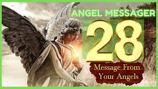 ❤️Angel Number 28 Meaning✨connect with your angels and guides [upl. by Steinway487]