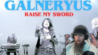 GALNERYUS  RAISE MY SWORD MUSIC VIDEO REACTION [upl. by Sirotek]