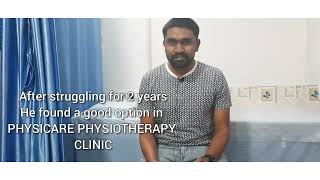 Chronic Upper Trapezitis since 2 years cured in just 10 Days at Physicare Physiotherapy Clinic Pune [upl. by Ahsemik458]