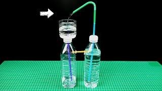 How to make Automatic water Fountain Without Electricity  herons fountain [upl. by Auberbach259]