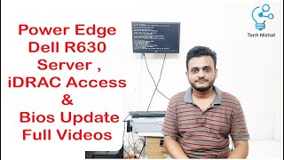 Power edge dell 630 server idrac Login and Bios setup [upl. by Harrad199]