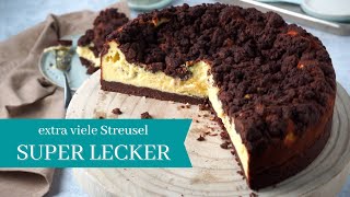 RUSSISCHER ZUPFKUCHEN REZEPT  Käsekuchen Rezept mit schokolade  Klassischer Zupfkuchen  Kuchenfee [upl. by Burhans956]