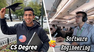 My Computer Science Degree vs What I do as Software Engineer 👨🏻‍💻 Is Degree needed [upl. by Umberto]