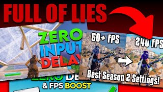 These Fortnite “Optimizations” Are Killing Your FPS [upl. by Arimas513]