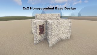 Rust 2x2 Honeycombed Base Design [upl. by Ahsiekit]