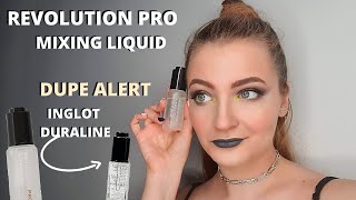 REVOLUTION PRO MIXING LIQUID REVIEW DUPE FOR INGLOT DURALINE 2020 [upl. by Notecnirp405]