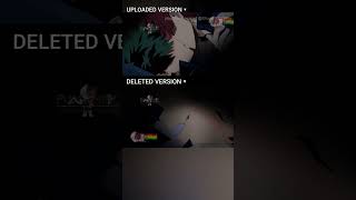 Tododeku Kiss BTS 4 Comparison  shorts animation tododeku kiss bts myheroacademia [upl. by Abrahan]