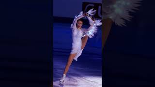 Anna Shcherbakova Slow Motion Ave Maria 2022 European Figure Skating Championships Part8 [upl. by Amehsyt]