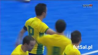 Niesamowity gol w futsalu  Falcao [upl. by Dorkus284]