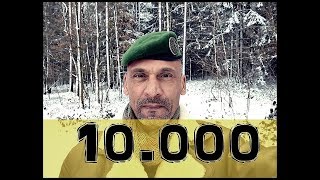 ENG – GER  10000 Abonnenten Ein großes Dankeschön Rasieren bei minus 6 Grad und der ganze Rest [upl. by Iasi]