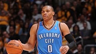 Russell Westbrook Brings Home the CoasttoCoast Smash [upl. by Aelahs]