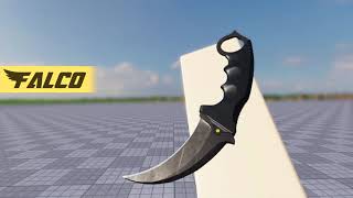 GAMES UNITE Karambit Animations [upl. by Wilscam860]