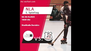 NLA 5 Spieltag RHC Dornbirn vs RHC Wolfurt [upl. by Mattson]