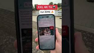 😳 Mega XXL TV Angebot mydealz sparen amazon fyp shortvideo [upl. by Ayatnohs]