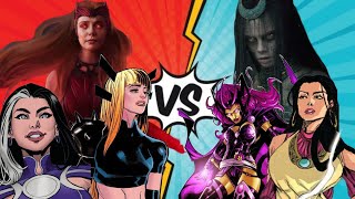 Marvels Top 3 Witches vs DCs Top 3 Witches [upl. by Amabel]