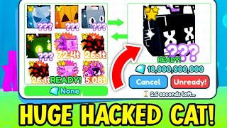 OMG WOW HUGE DEAL For HACKED CAT MAX GEMS In Pet Simulator X [upl. by Dorthy]