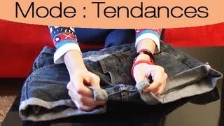 Comment transformer un vieux jeans en short tendance [upl. by Nnalatsyrc]