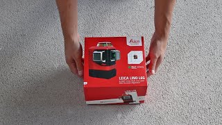 Unboxing Leica Lino L6Gs  starter kit  3 x 360° green Multi Line Laser [upl. by Trinia]