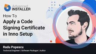 How to Apply a Code Signing Certificate in Inno Setup [upl. by Ahern]