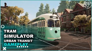 Tram Simulator Urban Transit Gameplay 60FPS RAY TRACING PC [upl. by Zavras209]