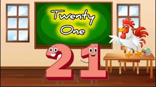 quotNumber Song 21 to 30 with Spelling  Fun Kids Learningquot [upl. by Merkle]