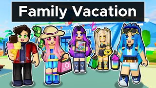 Our FAMILY VACATION in Roblox Livetopia [upl. by Larred]