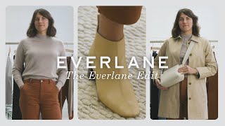 12 Closet Essentials  The Everlane Edit [upl. by Odnalor]