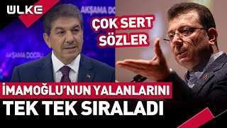 İmamoğlunun Yalanlarını Tek Tek Sıraladı Canlı Yayında Çok Sert Sözler [upl. by Haakon]