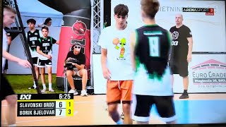 3X3 U15 finale PH KK MarsoniaKK Borik 2017 [upl. by Soisatsana]