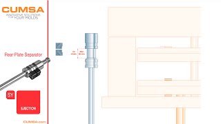 SY  Compact Double Ejection Installation Demo [upl. by Ilise]