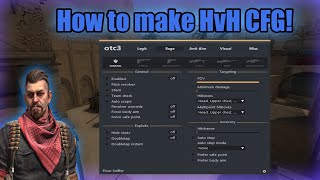 How to make a HvH Config  Full tutorial  free js [upl. by Kersten]