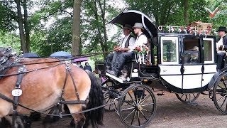 02 Carriage pilgrimage Telgte 2018 horsedrawn carriage  carriages [upl. by Monte]